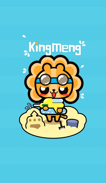 [LINE着せ替え] King Meng in summerの画像1