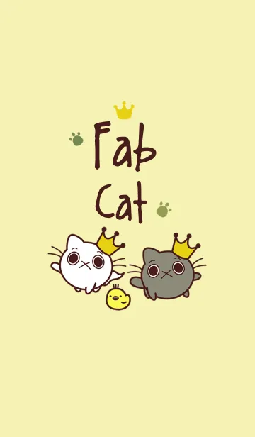 [LINE着せ替え] Fab Catの画像1