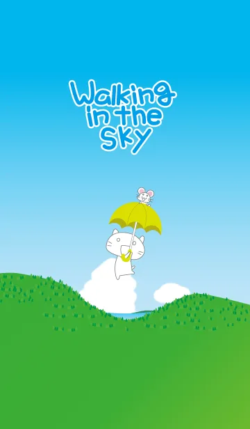[LINE着せ替え] 空を散歩の画像1