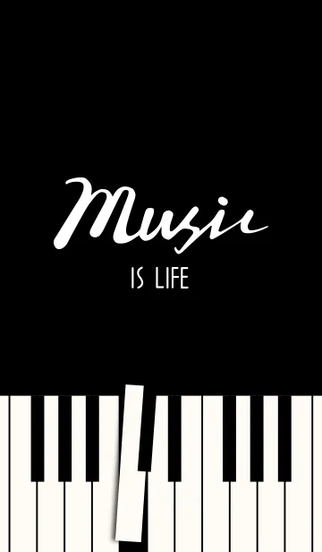 [LINE着せ替え] Music is Lifeの画像1