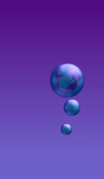 [LINE着せ替え] Purple deep sea.の画像1