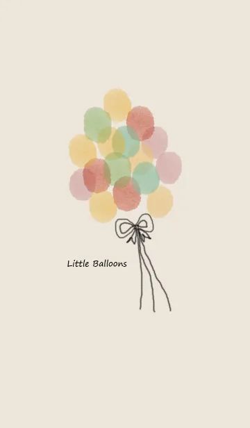 [LINE着せ替え] Little Balloonsの画像1