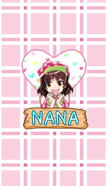 [LINE着せ替え] In Love Nanaの画像1