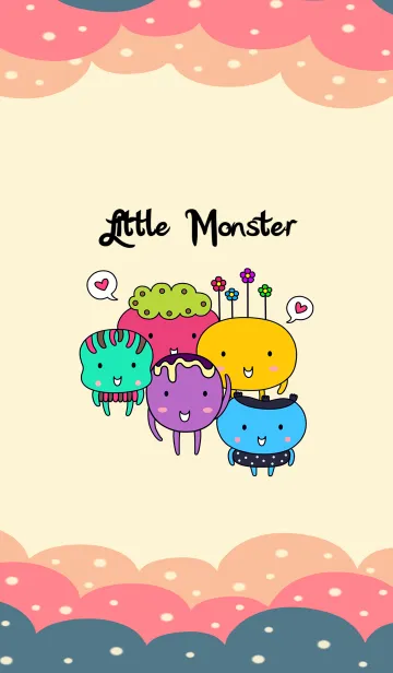[LINE着せ替え] Little Monsterの画像1
