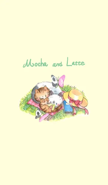 モカとラテのピクニック日和の着せ替えメイン画像