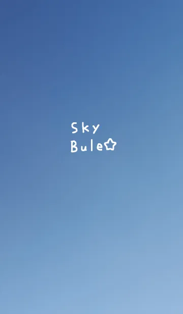 [LINE着せ替え] Sky Buleの画像1