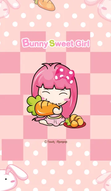 [LINE着せ替え] Bunny Sweet Girl.の画像1