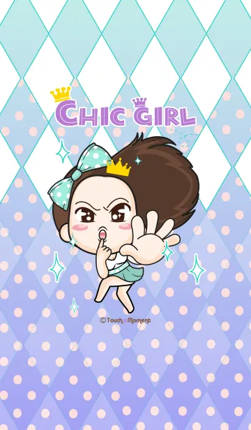 [LINE着せ替え] Chic Girlの画像1