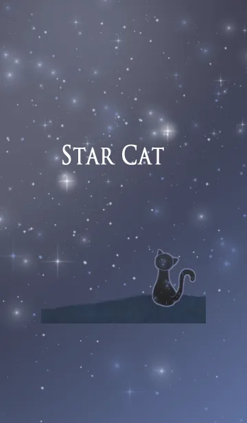 [LINE着せ替え] Star Cat 星猫の画像1