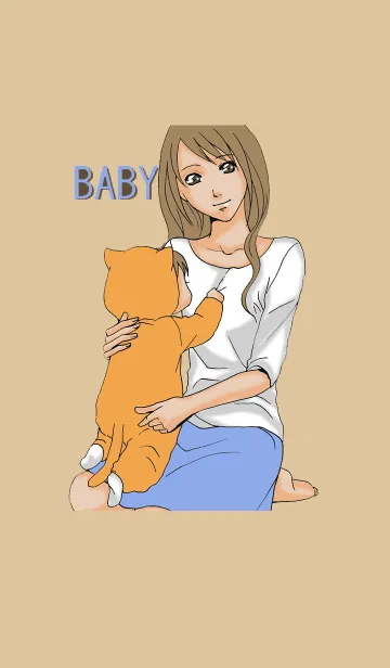 まったり赤ちゃんのLINE着せ替え