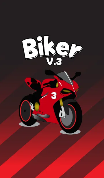 [LINE着せ替え] Biker Theme V.3の画像1