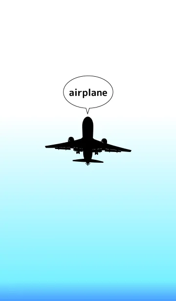 [LINE着せ替え] airplane~飛行機~の画像1