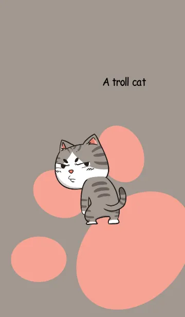 [LINE着せ替え] A troll cat.の画像1