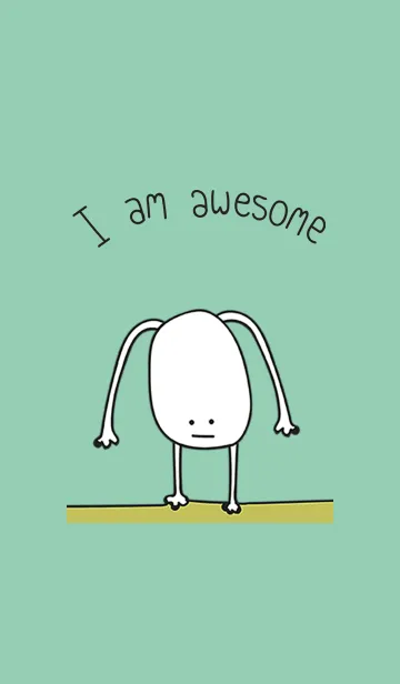 [LINE着せ替え] I am awesomeの画像1