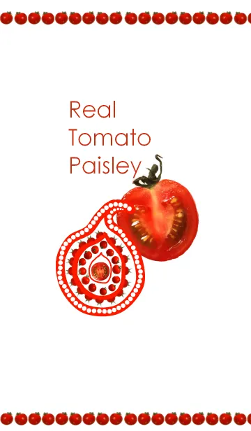 [LINE着せ替え] Real Tomato Paisleyの画像1