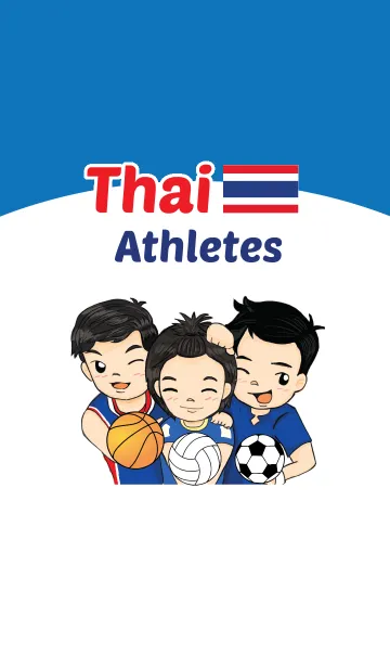 [LINE着せ替え] Thai Athletesの画像1