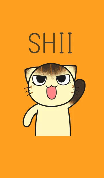 にらみねこしぃちゃんのLINE着せ替え