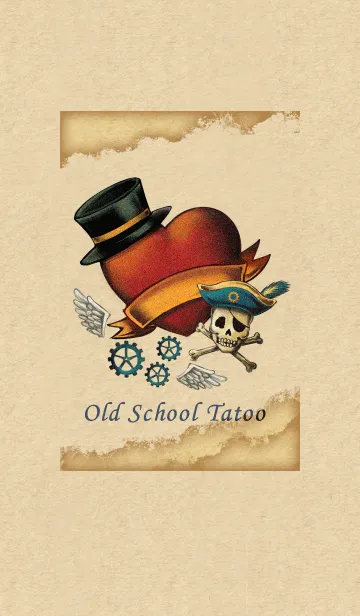 [LINE着せ替え] Old School Tattooの画像1