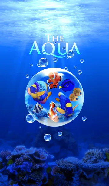 [LINE着せ替え] The Aquaの画像1