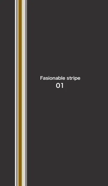 [LINE着せ替え] Fashionable stripe 01の画像1