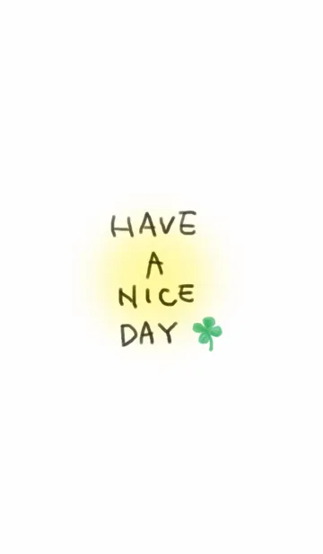 HAVE A NICE DAYのLINE着せ替え