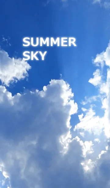 [LINE着せ替え] SUMMER SKY-夏空の画像1