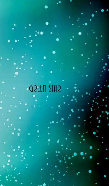 [LINE着せ替え] green star.の画像1