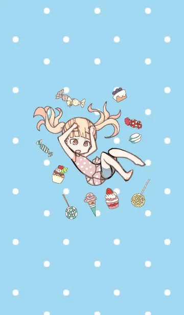 空から女の子の着せ替えメイン画像