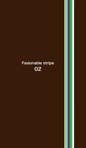 [LINE着せ替え] Fashionable stripe 02の画像1