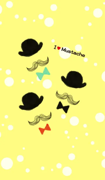 [LINE着せ替え] ひげ大好き！2の画像1