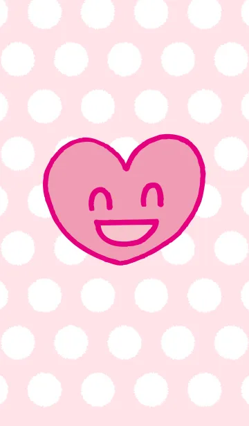 [LINE着せ替え] 顔ハートの画像1