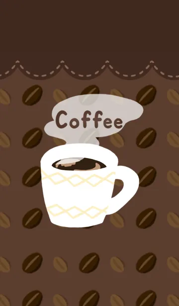 [LINE着せ替え] Simple coffeeの画像1