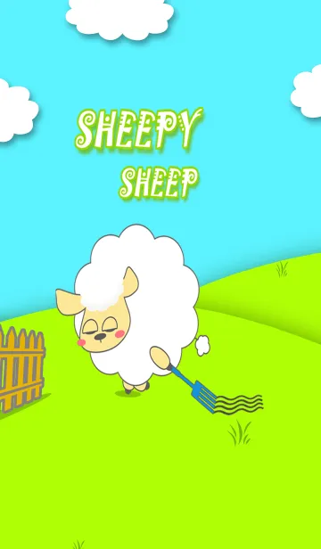 [LINE着せ替え] Fluffy Sheepy Sheepの画像1