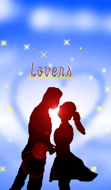 [LINE着せ替え] 恋人達の画像1