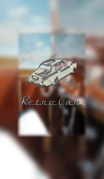 [LINE着せ替え] Retro Carの画像1