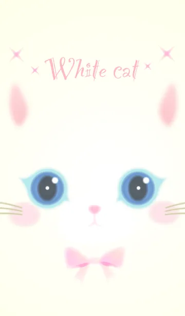 しろねこの着せ替えメイン画像