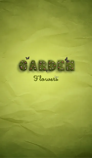 [LINE着せ替え] Garden flowersの画像1