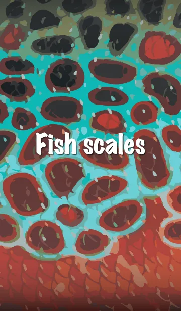 [LINE着せ替え] FISH SCALES 魚鱗 2の画像1