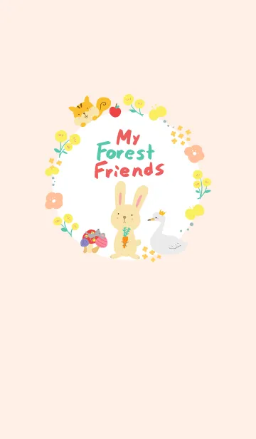 [LINE着せ替え] My Forest Friendsの画像1