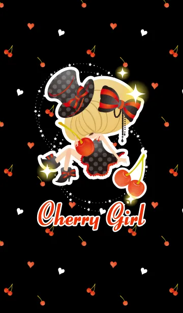 [LINE着せ替え] Cherry Girl 1の画像1