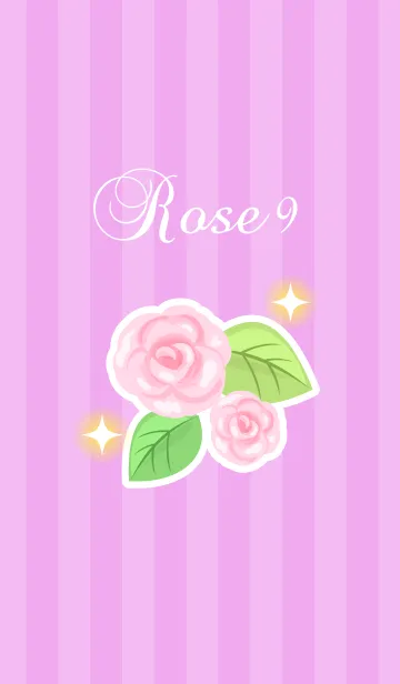 [LINE着せ替え] Rose 9の画像1