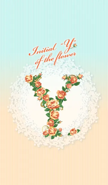 [LINE着せ替え] 花のイニシャル「Y」の画像1