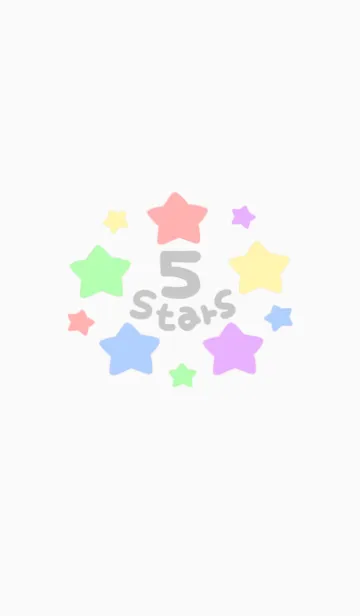 [LINE着せ替え] 5stars☆彡の画像1