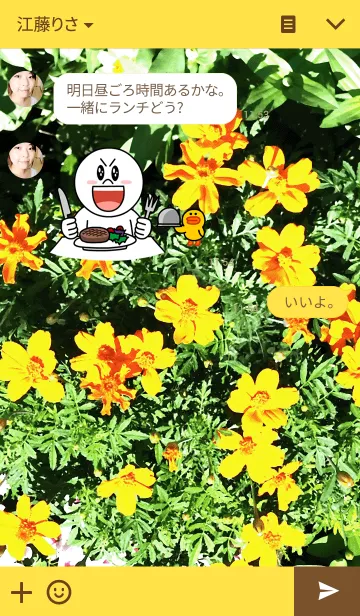 [LINE着せ替え] Flower-花02の画像3