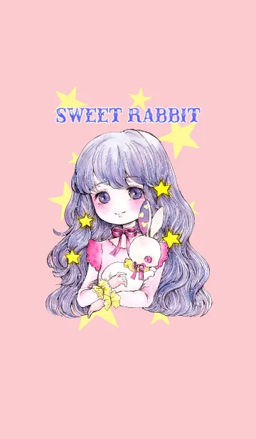[LINE着せ替え] Sweet Rabbitの画像1
