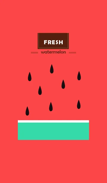 [LINE着せ替え] Fresh-Watermelonの画像1