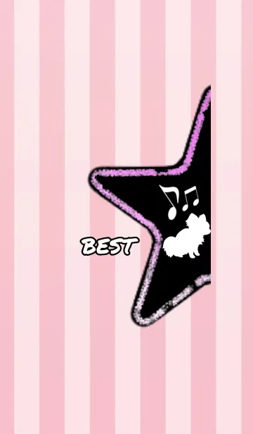 [LINE着せ替え] BEST FRIEND ～white dog Ver～の画像1