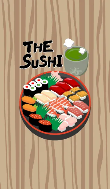 [LINE着せ替え] THE 寿司の画像1