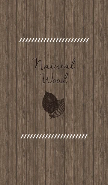 [LINE着せ替え] natural woodの画像1