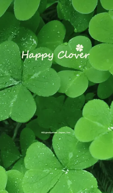 [LINE着せ替え] Happy Clover*の画像1